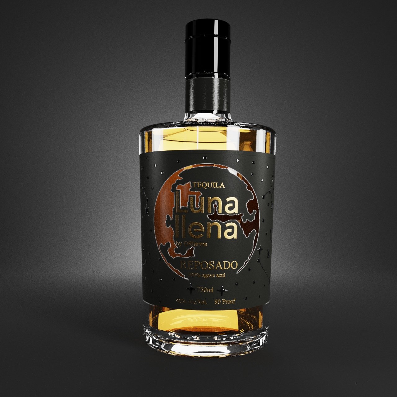 Tequila Reposado Luna Llena